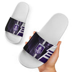 Fremantle Dockers Slide Sandals Modern Geometric Sports Graphic Style