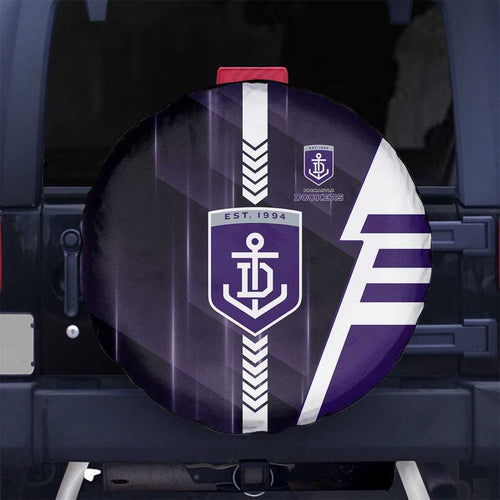 Fremantle Dockers Spare Tire Cover Modern Geometric Sports Graphic Style