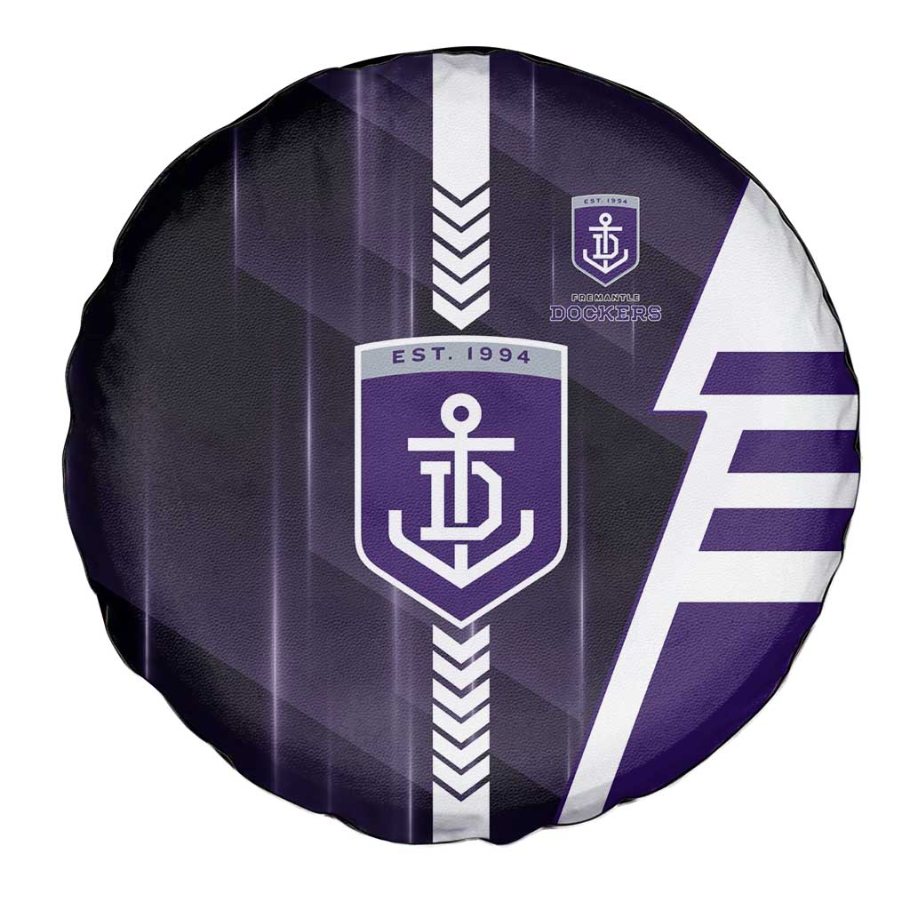 Fremantle Dockers Spare Tire Cover Modern Geometric Sports Graphic Style