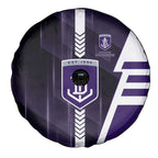 Fremantle Dockers Spare Tire Cover Modern Geometric Sports Graphic Style