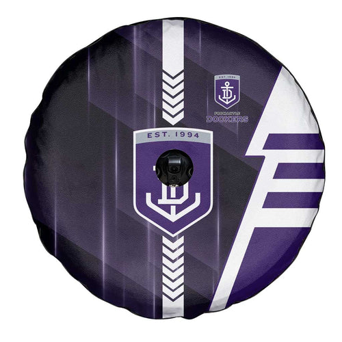 Fremantle Dockers Spare Tire Cover Modern Geometric Sports Graphic Style