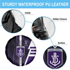 Fremantle Dockers Spare Tire Cover Modern Geometric Sports Graphic Style