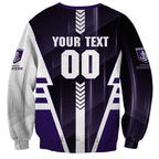 Personalized Fremantle Dockers Sweatshirt Modern Geometric Sports Graphic Style