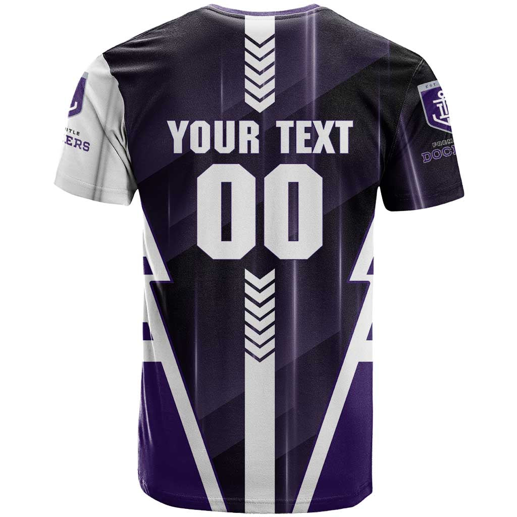 Personalized Fremantle Dockers T Shirt Modern Geometric Sports Graphic Style
