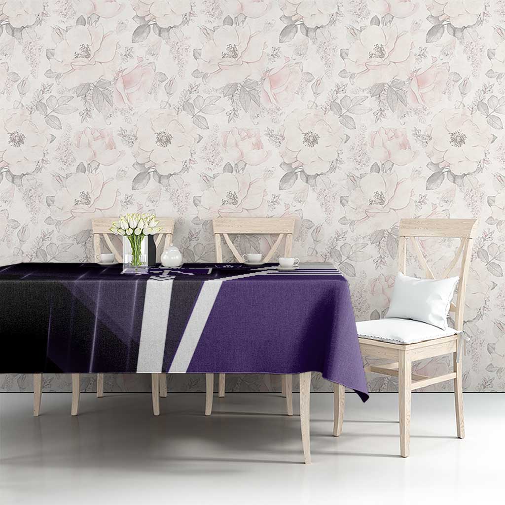 Fremantle Dockers Tablecloth Modern Geometric Sports Graphic Style