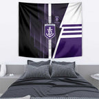 Fremantle Dockers Tapestry Modern Geometric Sports Graphic Style
