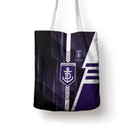 Fremantle Dockers Tote Bag Modern Geometric Sports Graphic Style
