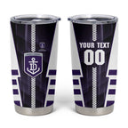 Personalized Fremantle Dockers Tumbler Cup Modern Geometric Sports Graphic Style