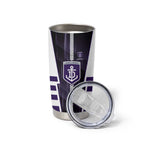 Personalized Fremantle Dockers Tumbler Cup Modern Geometric Sports Graphic Style