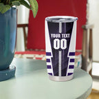 Personalized Fremantle Dockers Tumbler Cup Modern Geometric Sports Graphic Style