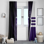 Fremantle Dockers Window Curtain Modern Geometric Sports Graphic Style