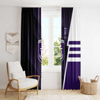 Fremantle Dockers Window Curtain Modern Geometric Sports Graphic Style
