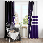 Fremantle Dockers Window Curtain Modern Geometric Sports Graphic Style