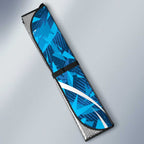 Adelaide Strikers Auto Sun Shade Flaming Lightning Storm Geometric Sports Mascot Art