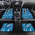 Adelaide Strikers Car Mats Flaming Lightning Storm Geometric Sports Mascot Art