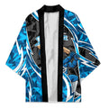 Adelaide Strikers Kimono Flaming Lightning Storm Geometric Sports Mascot Art
