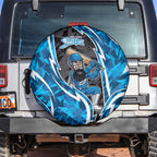 Adelaide Strikers Spare Tire Cover Flaming Lightning Storm Geometric Sports Mascot Art