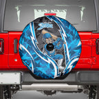 Adelaide Strikers Spare Tire Cover Flaming Lightning Storm Geometric Sports Mascot Art