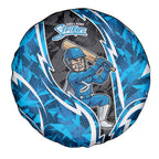 Adelaide Strikers Spare Tire Cover Flaming Lightning Storm Geometric Sports Mascot Art
