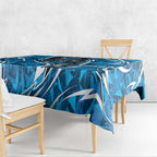 Adelaide Strikers Tablecloth Flaming Lightning Storm Geometric Sports Mascot Art