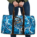 Adelaide Strikers Travel Bag Flaming Lightning Storm Geometric Sports Mascot Art