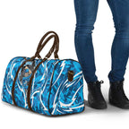 Adelaide Strikers Travel Bag Flaming Lightning Storm Geometric Sports Mascot Art