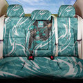 Brisbane Heat Back Car Seat Cover Flaming Lightning Storm Geometric Sports Mascot Art