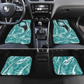 Brisbane Heat Car Mats Flaming Lightning Storm Geometric Sports Mascot Art