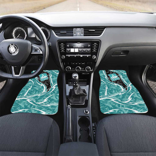 Brisbane Heat Car Mats Flaming Lightning Storm Geometric Sports Mascot Art