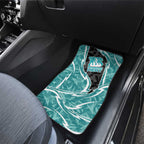 Brisbane Heat Car Mats Flaming Lightning Storm Geometric Sports Mascot Art