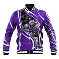 Hobart Hurricanes Baseball Jacket Flaming Lightning Storm Geometric Sports Mascot Art