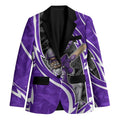 Hobart Hurricanes Blazer Flaming Lightning Storm Geometric Sports Mascot Art