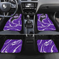 Hobart Hurricanes Car Mats Flaming Lightning Storm Geometric Sports Mascot Art