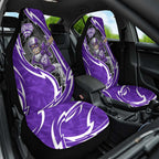 Hobart Hurricanes Car Seat Cover Flaming Lightning Storm Geometric Sports Mascot Art