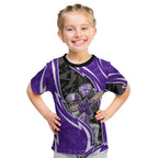 Hobart Hurricanes Kid T Shirt Flaming Lightning Storm Geometric Sports Mascot Art