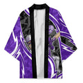 Hobart Hurricanes Kimono Flaming Lightning Storm Geometric Sports Mascot Art
