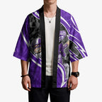 Hobart Hurricanes Kimono Flaming Lightning Storm Geometric Sports Mascot Art