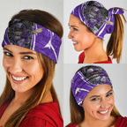 Hobart Hurricanes Neck Gaiter Flaming Lightning Storm Geometric Sports Mascot Art