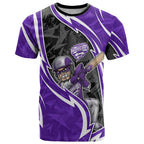 Hobart Hurricanes T Shirt Flaming Lightning Storm Geometric Sports Mascot Art