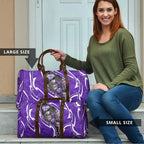 Hobart Hurricanes Travel Bag Flaming Lightning Storm Geometric Sports Mascot Art