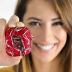 Melbourne Renegades AirPods Case Flaming Lightning Storm Geometric Sports Mascot Art