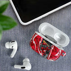 Melbourne Renegades AirPods Case Flaming Lightning Storm Geometric Sports Mascot Art