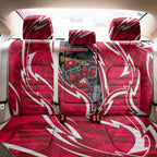 Melbourne Renegades Back Car Seat Cover Flaming Lightning Storm Geometric Sports Mascot Art