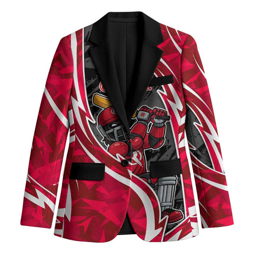 Melbourne Renegades Blazer Flaming Lightning Storm Geometric Sports Mascot Art
