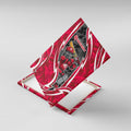 Melbourne Renegades Canvas Wall Art Flaming Lightning Storm Geometric Sports Mascot Art
