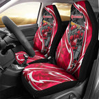 Melbourne Renegades Car Seat Cover Flaming Lightning Storm Geometric Sports Mascot Art
