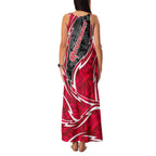 Melbourne Renegades Family Matching Tank Maxi Dress and Hawaiian Shirt Flaming Lightning Storm Geometric Sports Mascot Art