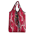 Melbourne Renegades Grocery Bag Flaming Lightning Storm Geometric Sports Mascot Art