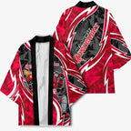 Melbourne Renegades Kimono Flaming Lightning Storm Geometric Sports Mascot Art