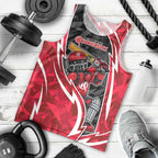 Melbourne Renegades Men Tank Top Flaming Lightning Storm Geometric Sports Mascot Art